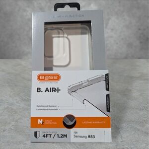 W7. Base B. Air+ Case For Samsung A53 In Clear‎